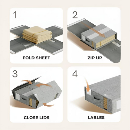 Boxora™ Bedding Storage Set (4-Pack)